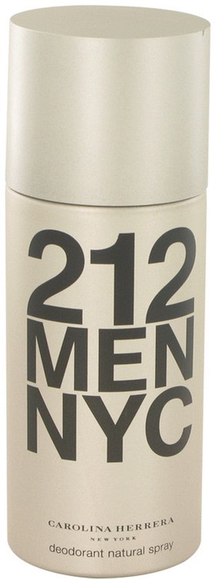 Carolina Herrera 212 NYC Men Deodorant Spray - Citroenzuur & Gember - 150 ml