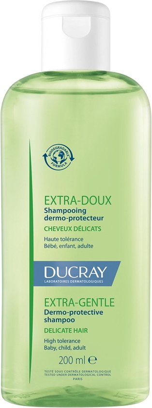 Ducray Extra-Doux Shampooing Dermo-Protecteur Shampoo Dagelijks Gebruik 400ml