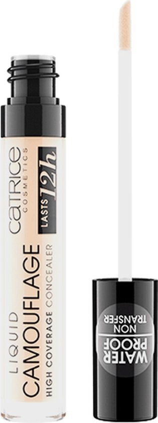 Catrice - Liquid Camouflage High Coverage Concealer Liquid 001 Fair Ivory 5Ml