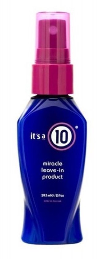 It's a 10 Miracle Leave-in Conditioner Spray 59ml