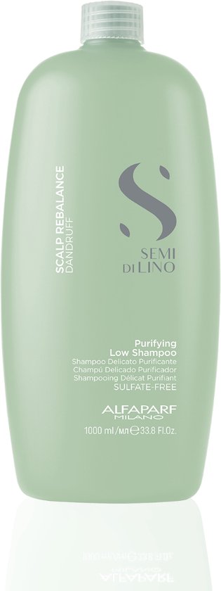 Shampoo Semi Di Lino Scalp Renew Purifying Alfaparf Milano (1 L)
