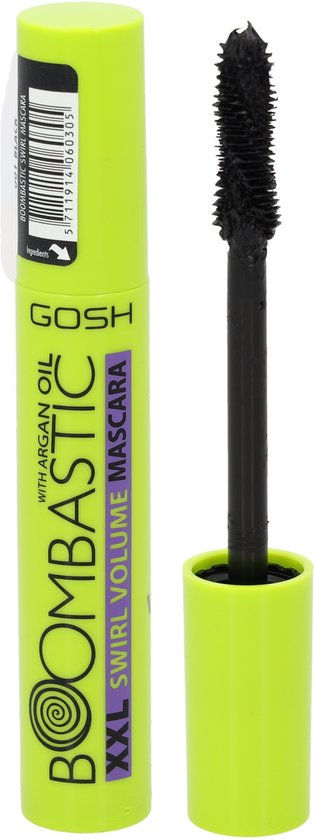 Gosh - Boombastick Mascara Swirl Volume Xxl Mascara Volume Enhancer Made Of Oil Argan 001 Black 13Ml
