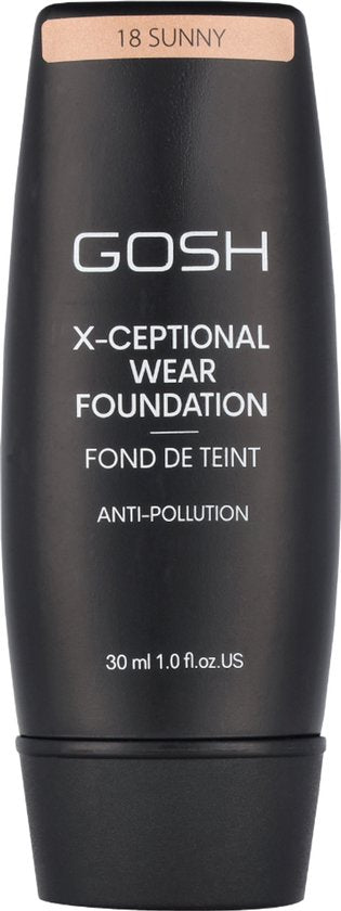Gosh - X-Ceptional Wear Foundation Long Lasting Makeup Long Lasting Face Primer 18 Sunny 35Ml