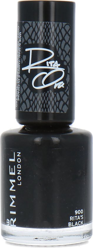 Rimmel By Rita Ora Nagellak - 900 Rita's Black