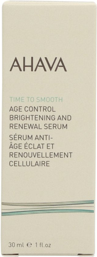 AHAVA Verhelderende en Vernieuwende Nachtserum | Age Control | Egaliseert Huid & Minimaliseert Donkere Plekken | Helpt tegen Wallen & Donkere Kringen