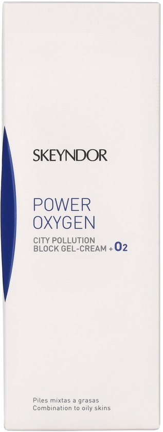 Skeyndor - City Pollution - Block Gel-Cream + O2 - Normale/Gecombineerde Huid - 50 ml