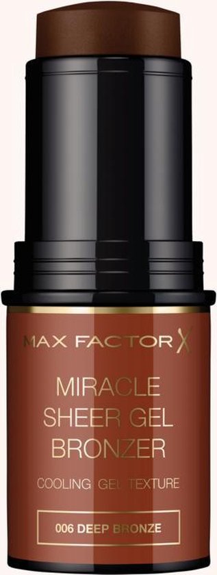 Max Factor Miracle Sheer Gel Bronzer - 006 Deep Bronze