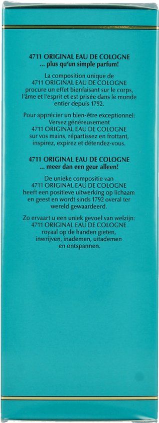 4711 - 400 ml - Eau De Cologne - Flacon