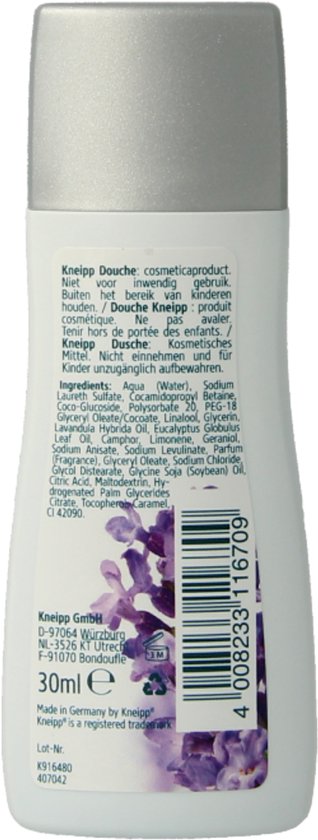 Kneipp Douchegel Relaxing - Lavendel Mini 30ML
