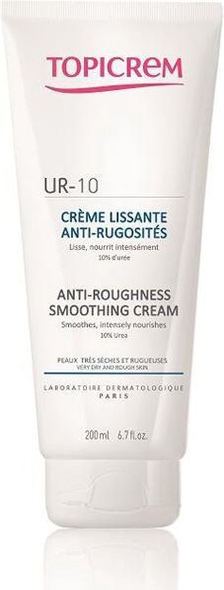 Topicrem Ur10 Creme Smoothing A/ruwheid 200ml