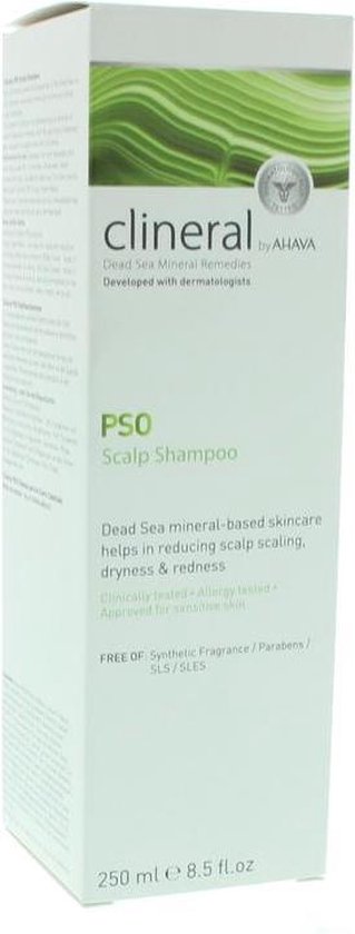 AHAVA Clineral PSO Shampoo | Verlicht Psoriasis Symptomen op de Hoofdhuid | Kalmeert en Reinigt | Speciaal voor Gevoelige Huid | Psoriasis Shampoo | 2