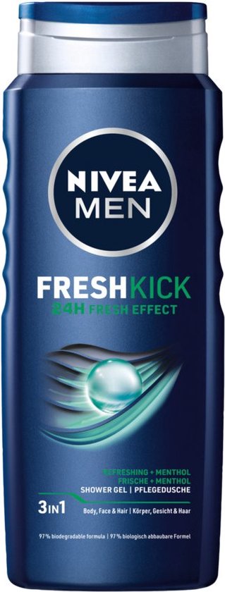 Nivea - Men Cool Kick Shower Gel