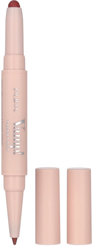 VAMP! CREAMY DUO - Lip Contouring Pencil & Shiny Lipstick - 007