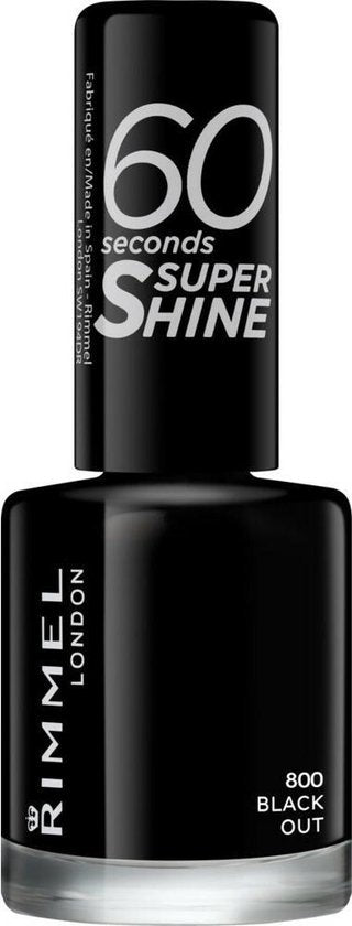 Rimmel By Rita Ora Nagellak - 900 Rita's Black