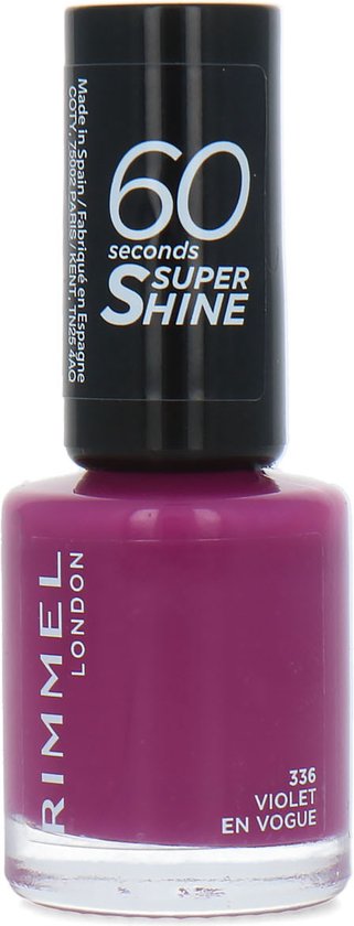 Rimmel London 60 Seconds Flip Flop Shades nagellak - 336 Violet en Vogue