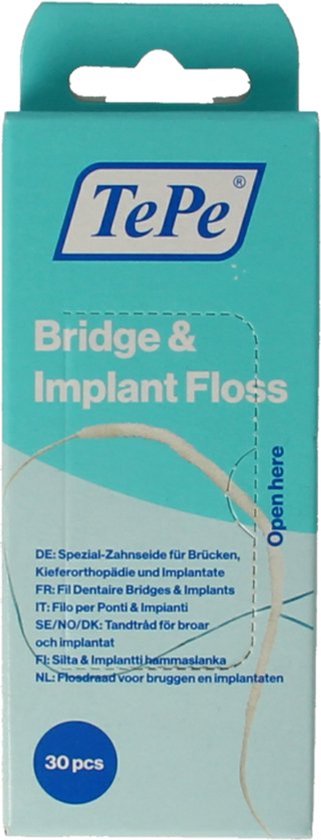 TePe Bridge & Implant Floss 30 stuks