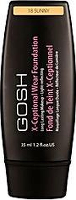 Gosh - X-Ceptional Wear Foundation Long Lasting Makeup Long Lasting Face Primer 18 Sunny 35Ml