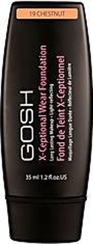 Gosh - X-Ceptional Wear Foundation Long Lasting Makeup Long Lasting Face Primer 19 Chestnut 35Ml