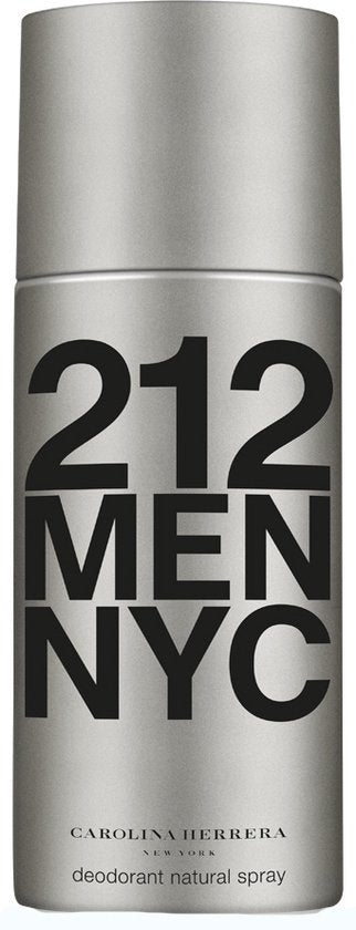 Carolina Herrera 212 NYC Men Deodorant Spray - Citroenzuur & Gember - 150 ml