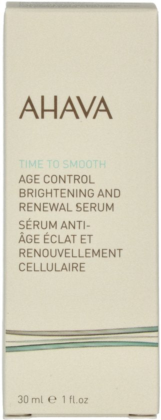 AHAVA Verhelderende en Vernieuwende Nachtserum | Age Control | Egaliseert Huid & Minimaliseert Donkere Plekken | Helpt tegen Wallen & Donkere Kringen