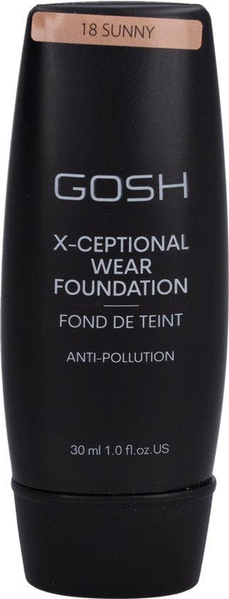 Gosh - X-Ceptional Wear Foundation Long Lasting Makeup Long Lasting Face Primer 18 Sunny 35Ml