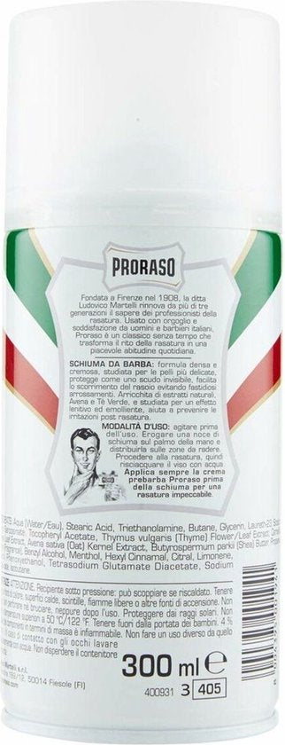 Proraso - White - Shaving Foam - 300 ml