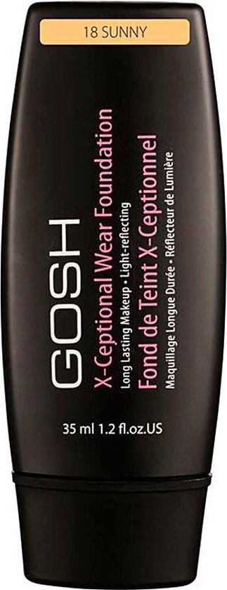 Gosh - X-Ceptional Wear Foundation Long Lasting Makeup Long Lasting Face Primer 18 Sunny 35Ml