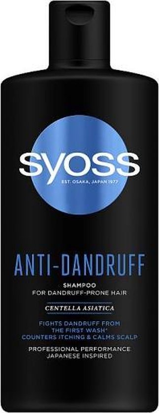 Syoss - Hair Shampoo With Anti-Dandruff (Shampoo) 500 Ml