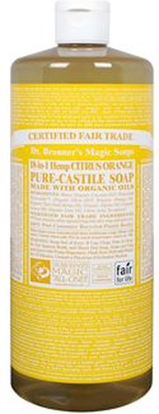 Dr Bronners Liquid soap citrus/orange 945 Milliliter