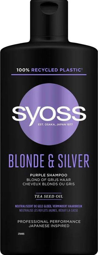 Syoss Blonde and Silver Shampoo 440 ml