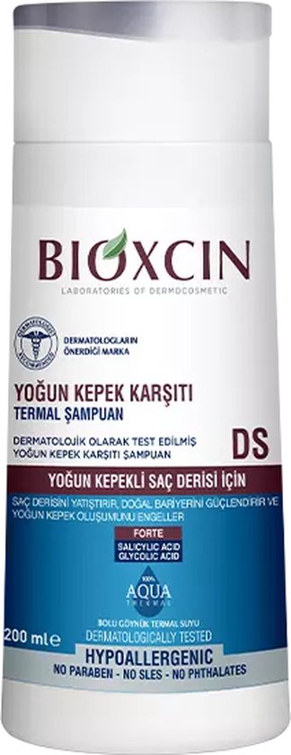 Bioxcin Aqua Thermal DS Shampoo 200 ml (Anti-jeuk en Intense Anti-roos)