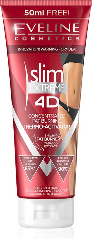 Eveline Cosmetics Slim Extreme 4D Fat Burning Thermo Activator Slimming Serum 250ml.
