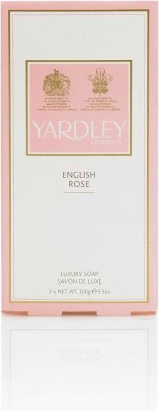 Yardley English Rose Zeep 3 x 100 gr