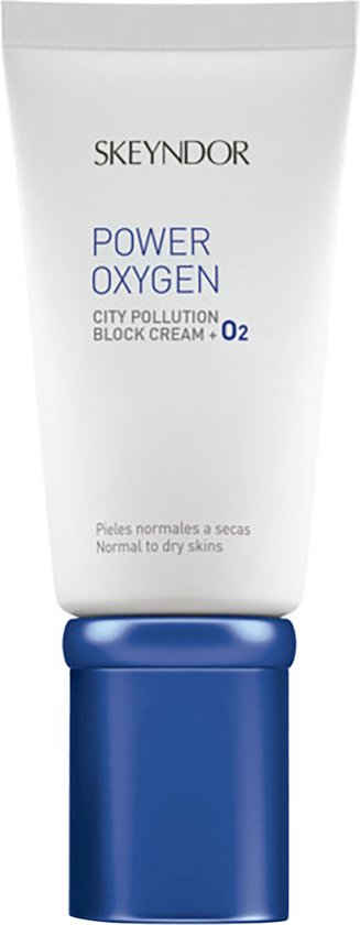 Skeyndor - City Pollution - Block Cream + O2 - Normale/Droge Huid - 50 ml