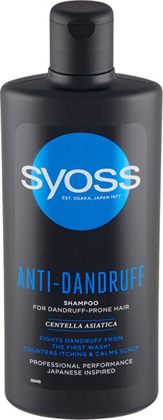 Syoss - Hair Shampoo With Anti-Dandruff (Shampoo) 500 Ml