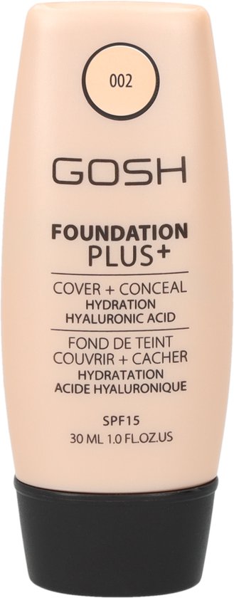 Gosh Foundation Plus+ Cryo-Corrective Face Primer - 002 Ivory - 30ml