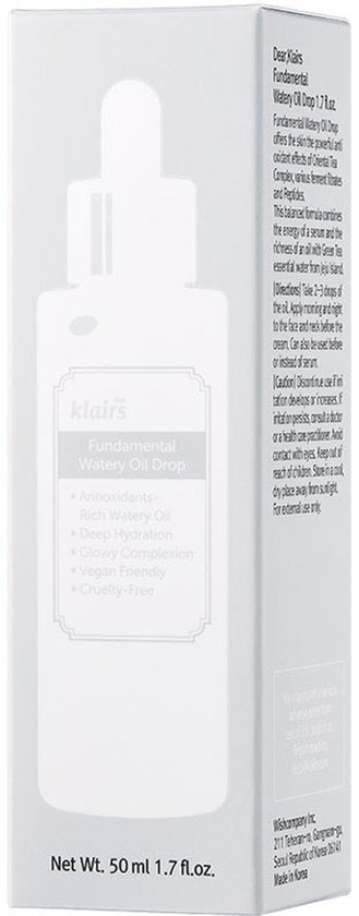Klairs FUNDAMENTAL WATERY oil drop 50 ml