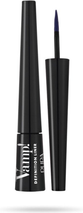 PUPA Vamp! Definition Eyeliner 300 Deep Blue Matt_#2A3F78