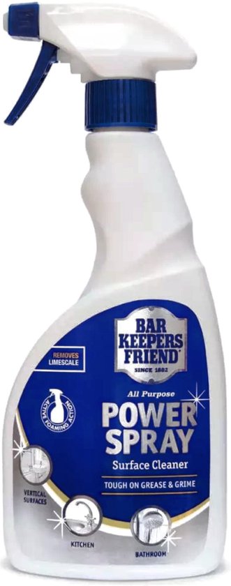 Bar Keepers Friend Power Spray - 500ml - Surface Cleaner - Schoonmaakmiddel universeel