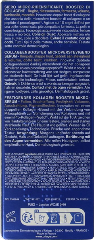 Uriage Age absolu collageenbooster serum 30 Milliliter