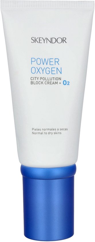 Skeyndor - City Pollution - Block Cream + O2 - Normale/Droge Huid - 50 ml