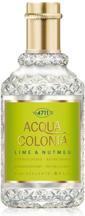 4711 - Acqua Colonia Lime en Nutmeg - Eau De Cologne - 50ML