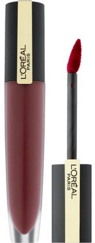 L'OrÃ©al Paris Rouge Signature Lippenstift - 103 I Enjoy - Donker Rood - Matte Vloeibare Lipstick