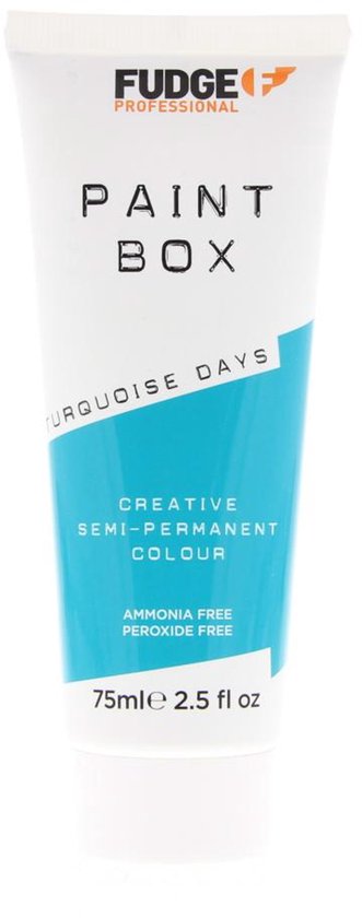 Fudge Kleurconditioner Colour Paintbox Creative Conditioning Colour Turquoise Days