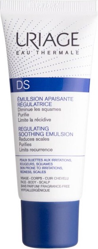 Uriage - Smoothing emulsion for seborrheic dermatitis DS (Regulating Care ) 40 ml - 40ml