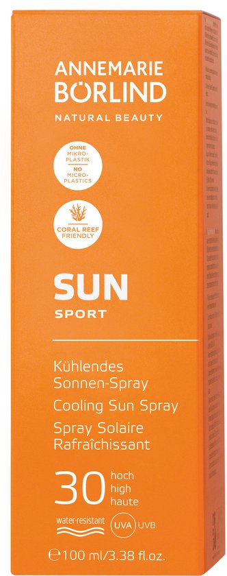 Annemarie Börlind Sun Sport Cooling Zonnespray SPF 30 - Zonnebrand - 100ml