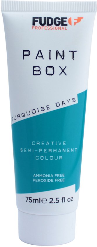 Fudge Kleurconditioner Colour Paintbox Creative Conditioning Colour Turquoise Days
