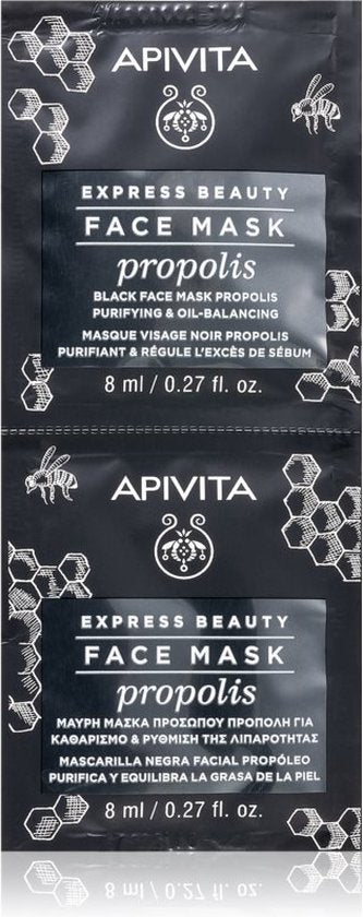 Gezichtsmasker Apivita Express Beauty Propolis (2 x 8 ml)