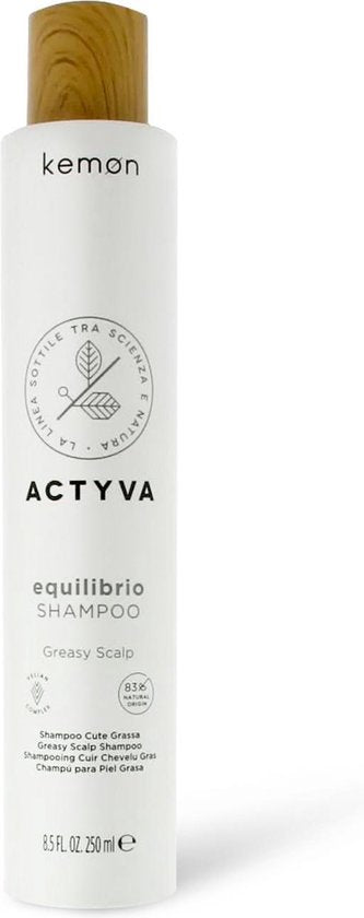 Kemon Actyva Equilibrio Greasy Scalp Shampoo - 250ml