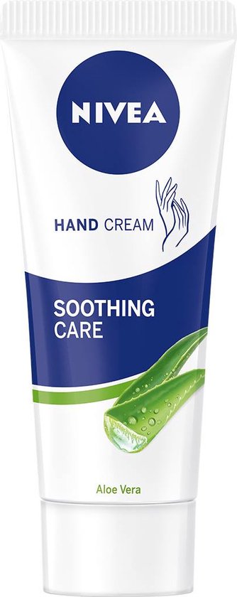 Nivea Soothing Care Serie - Handcrème - 75ml - Hydrateert en Verzacht - Aloë Vera en Jojobaolie